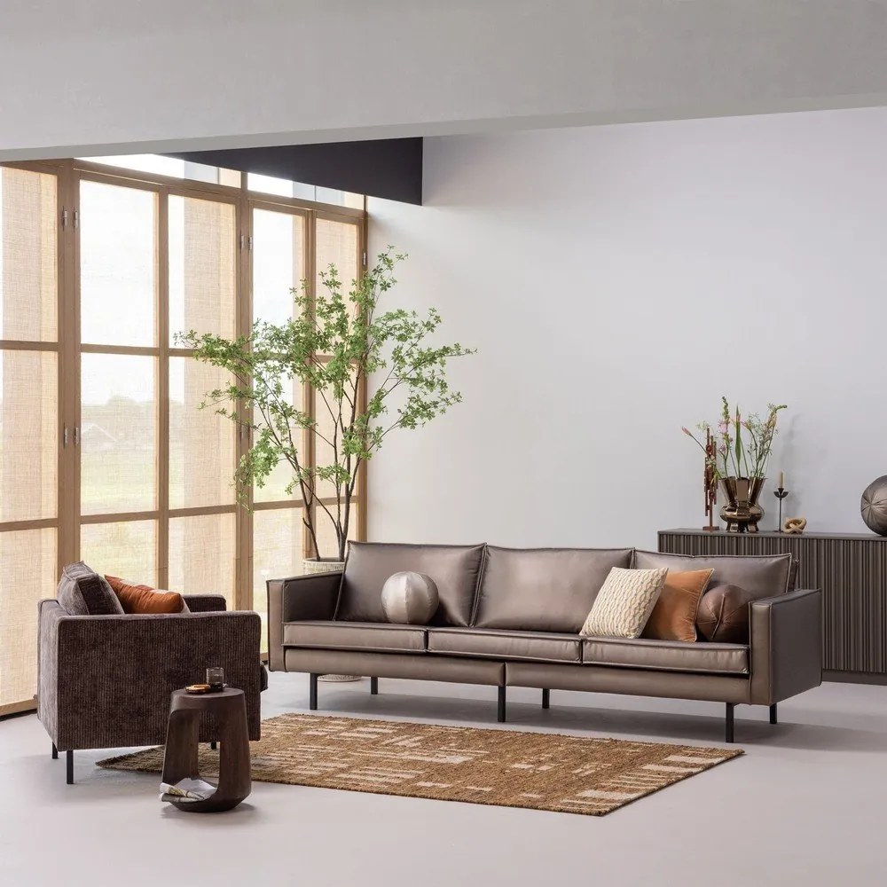 Măsuță auxiliară rotundă din lemn de mango ø 33 cm Bayo – WOOOD