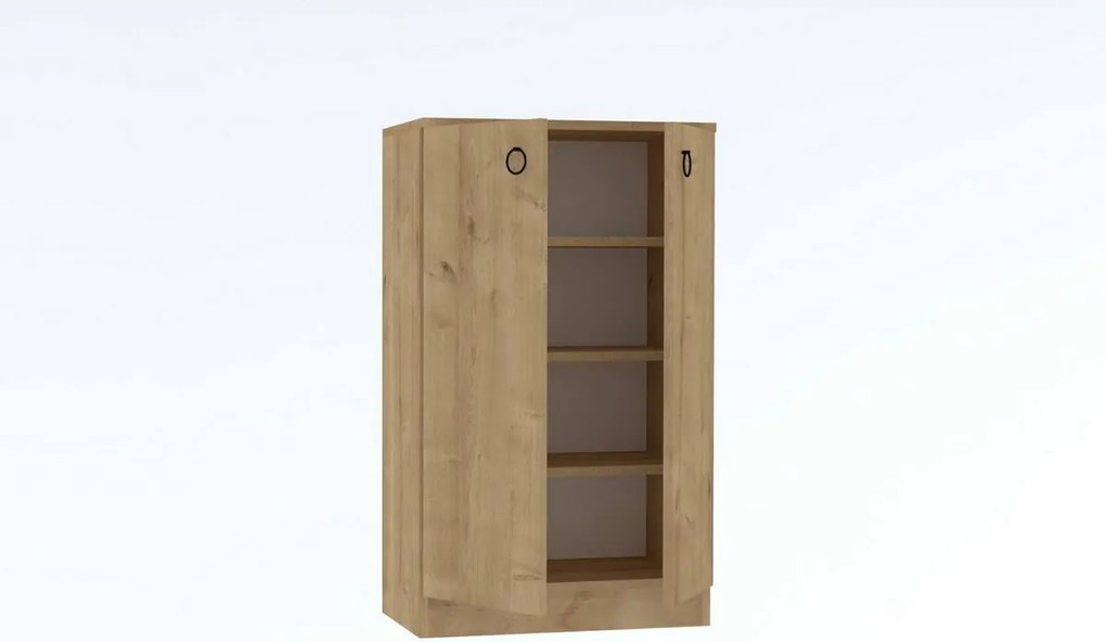 Dulap pentru pantofi Defne Sapphire Oak