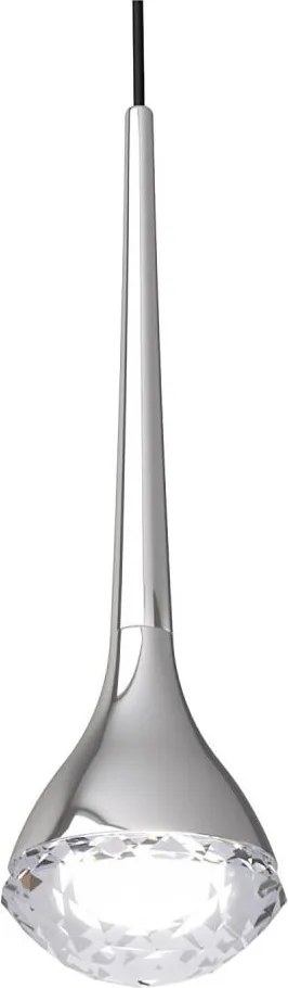 Open Design OR80322 - Lustră LED CRIMA pe cablu, LED/7W/230V, crom lucios