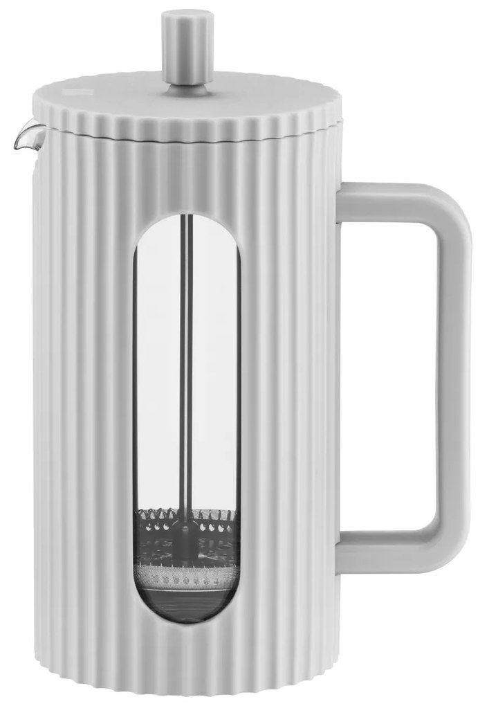 Filtru ceai sau cafea 600ml, gri, Curly
