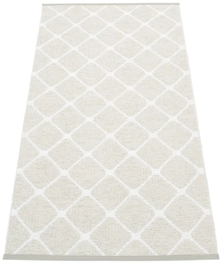 Covor tip traversă pentru interior și exterior gri deschis/crem 70x160 cm Rex Fossil – Pappelina