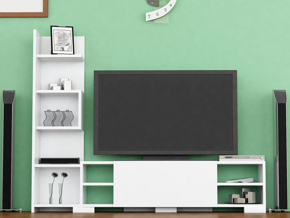 Mobilier living Perla set (Alb) . 1102463