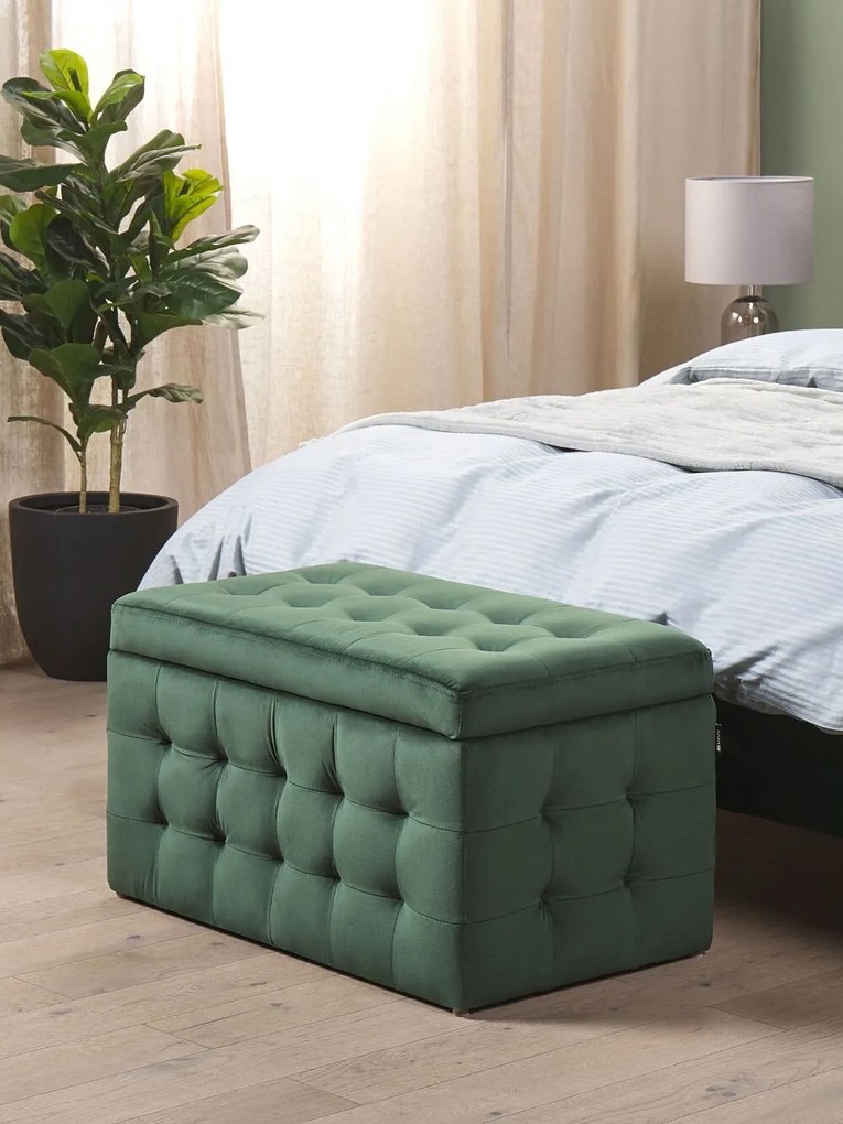 Taburete MIGAN (textil) (verde). 1019118