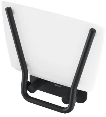 Ravak B8F0000060 - Scaun de duș pliabil OVO, negru