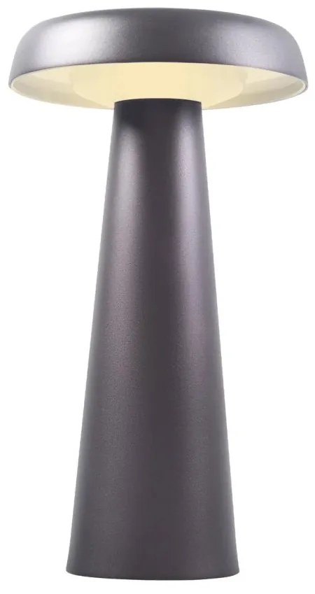 Lampa portabila LED exterior design modern, 3-step MOODMAKER, IP54, Arcello antracit