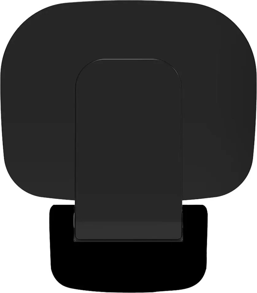VITAL – Scaun de baie pliabil, montare pe perete, finisaj nero (NIV_N51B) 🖤