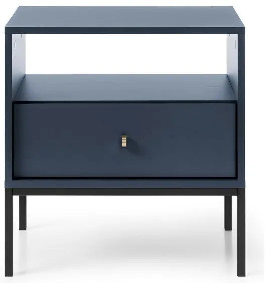 Noptieră MONO 56x54 cm albastru