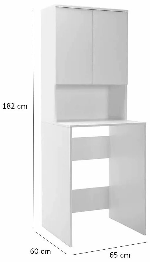 Dulap deasupra mașinii de spălat Lisa White