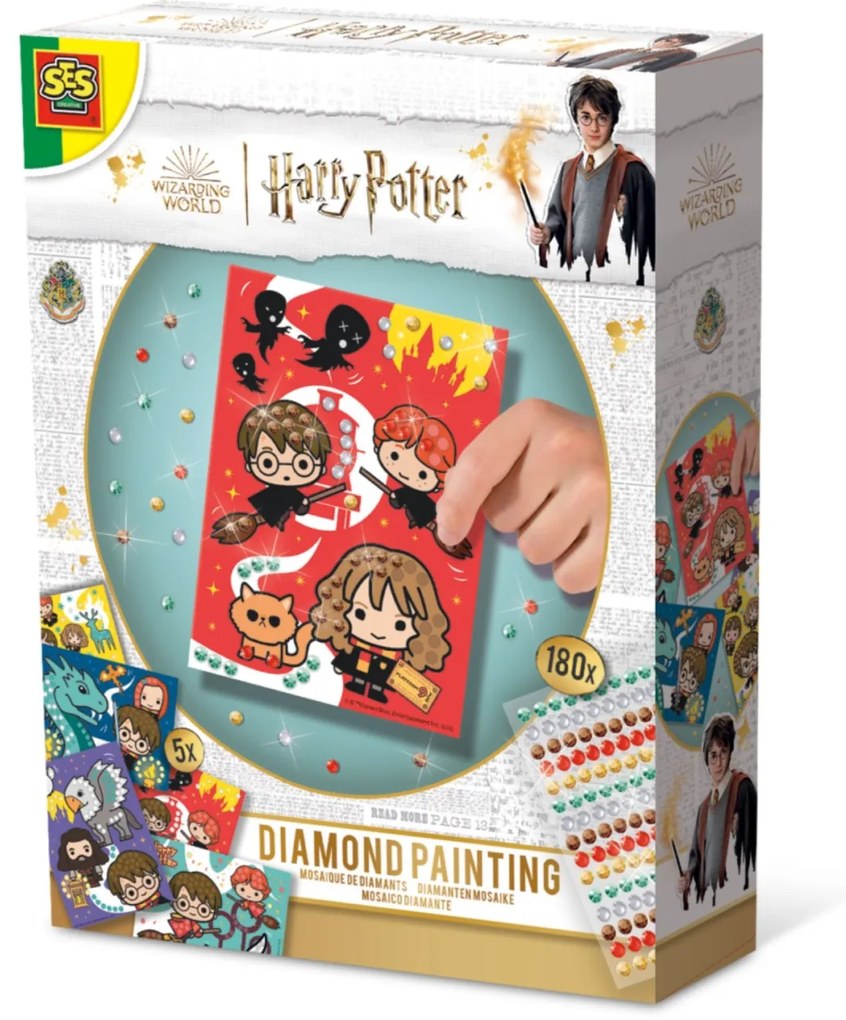 Harry Potter - Set creativ copii - decoreaza cu diamante