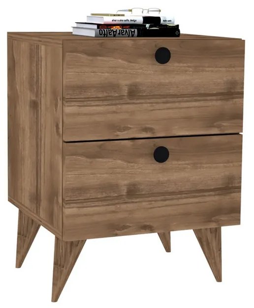 Măsuță de noptieră Kada Walnut 2