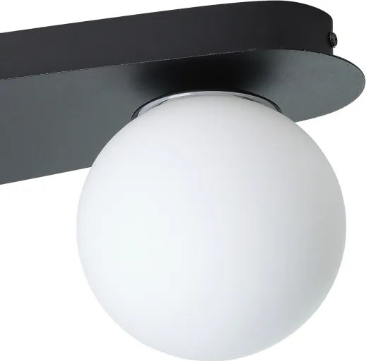 Eglo 902092 - Plafonieră LED pentru baie CASTROVIDO 3xG9/4,2W/230V IP44 neagră