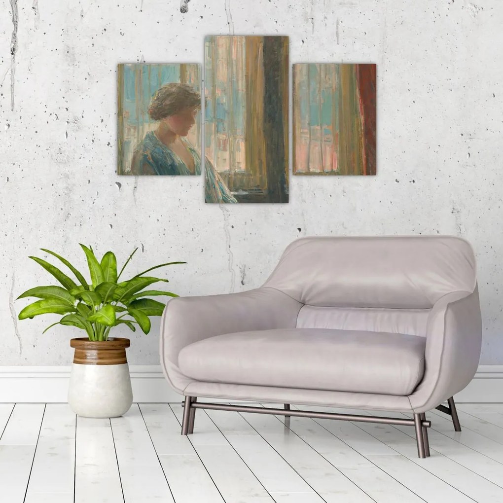 Tablou - Childe Hassam, The New York Window, reproducere (90x60 cm)