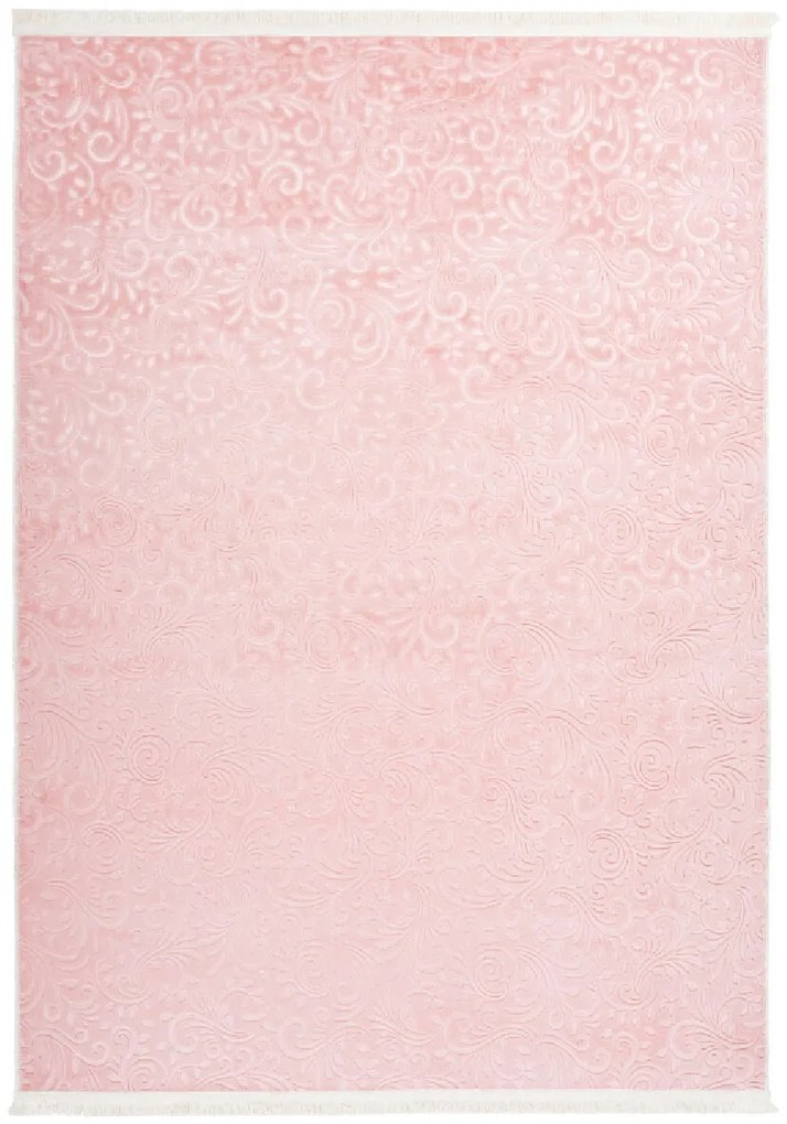 Covor Unicolor Ider, Roz, 120x160 cm - C274-019009