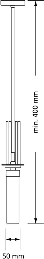 Lustra LED moderna realizata manual din alama Mussa