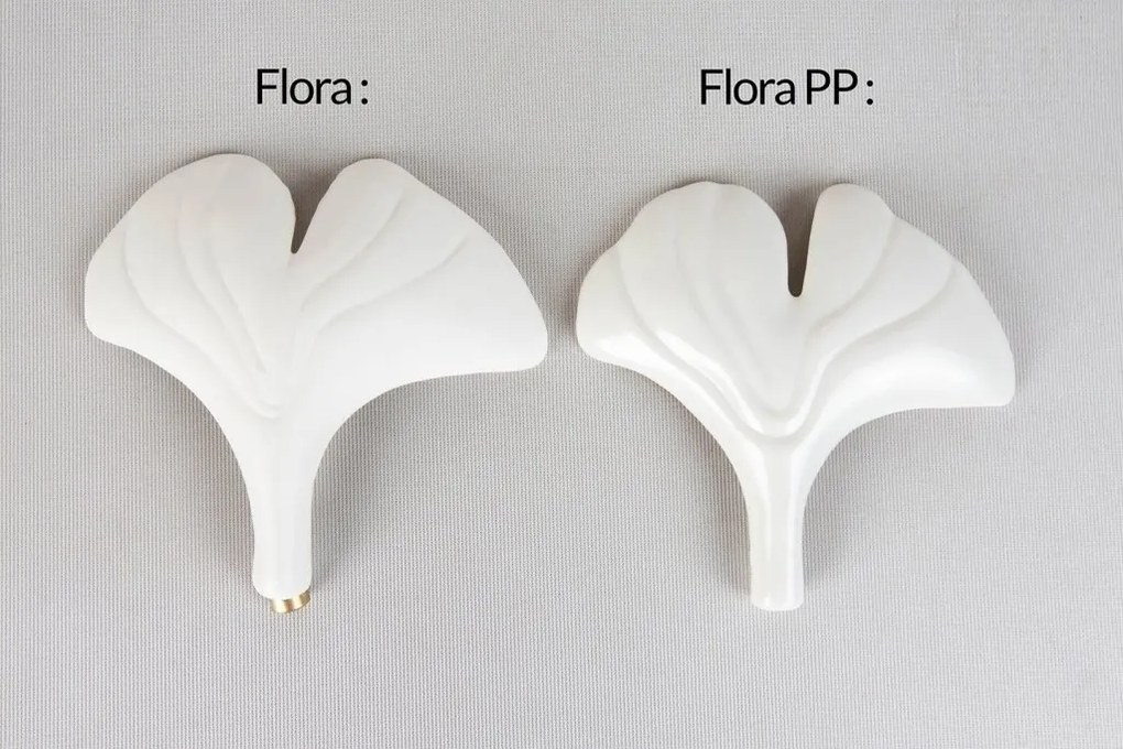 Lustra Suspendata, Metal Auriu, Petale Flori Albe Ceramice, FLORA 100