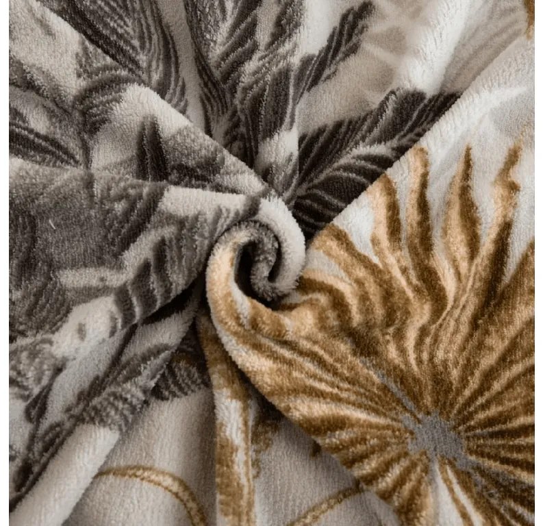 Lenjerie cocolino EXVORO gri Dimensiune lenjerie de pat: 70 x 80 cm | 140 x 200 cm