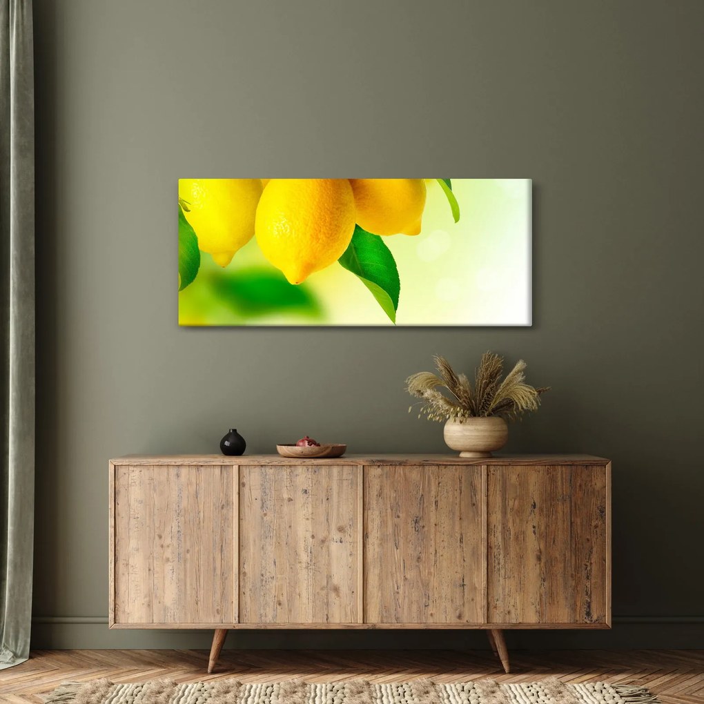 Tablou cu lămâi (120x50 cm)
