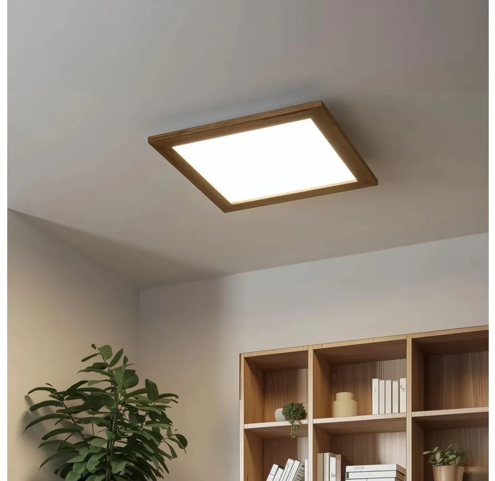 Eglo - Panou LED SALOBRENA 2, 25W, 230V, dimabil, maro