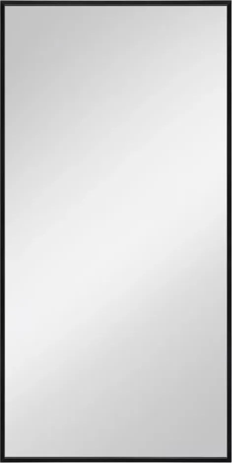 Oglinda Dubiel Vitrum One negru 50x100 cm