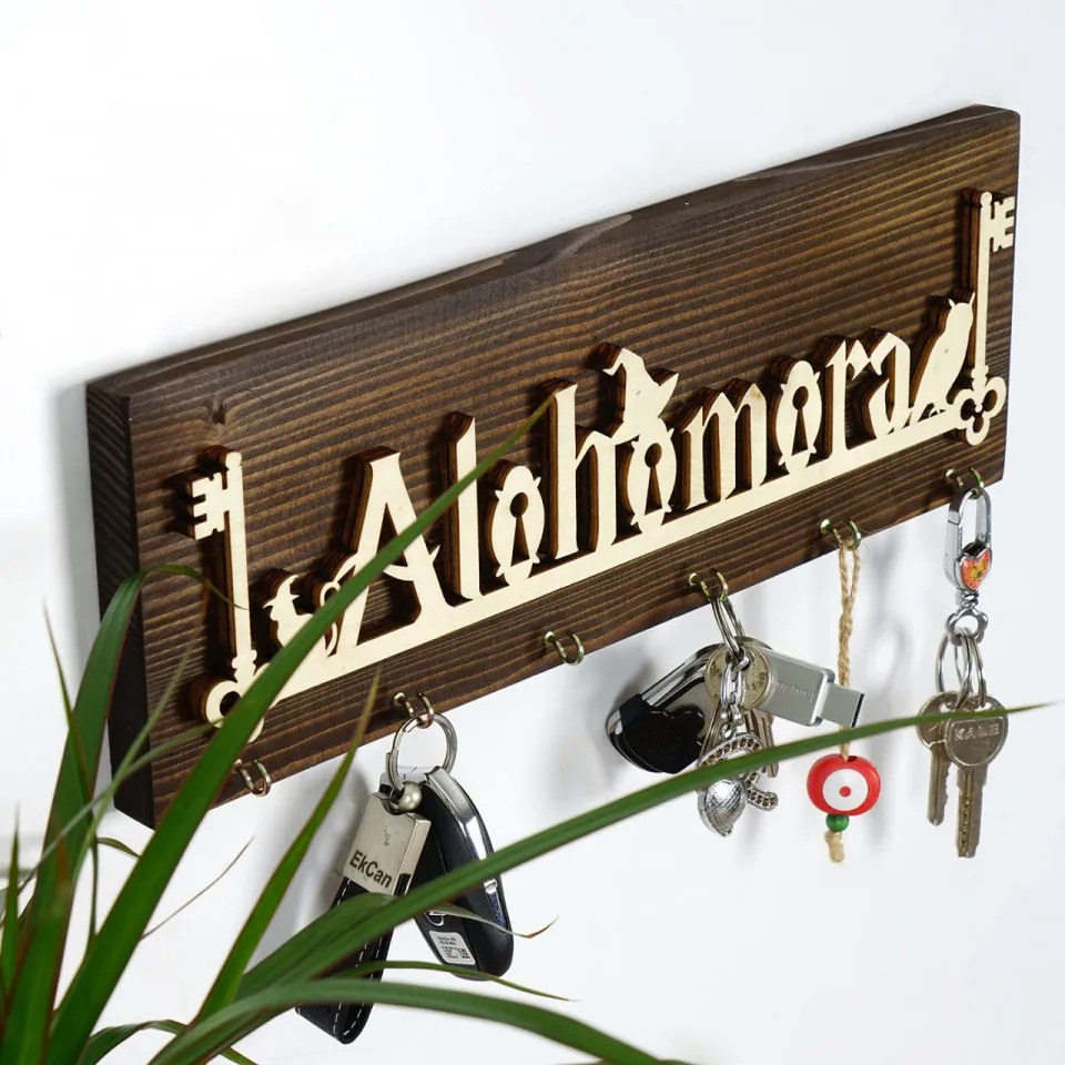 Accesoriu Decorativ LAZ157, Lemn Solid