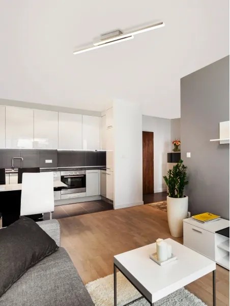 Eglo 55971 - Plafonieră LED RGBW dimabilă FRAIOLI-C LED/34W/230V, cromat + telecomandă