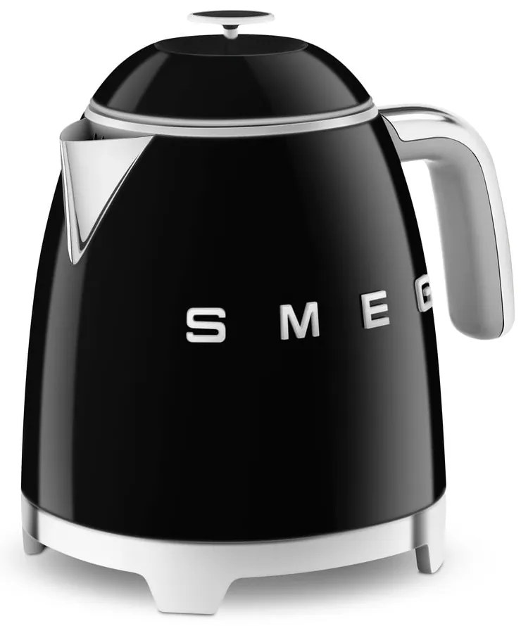 Ceainic electric negru din oțel inoxidabil 800 ml Retro Style – SMEG