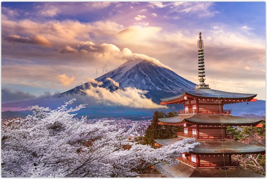 Tablou - Muntele Fuji (90x60 cm)