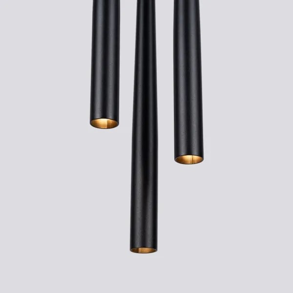 Lustră pe cablu Sollux SL.1463 BLISS 3xG9/8W/230V negru