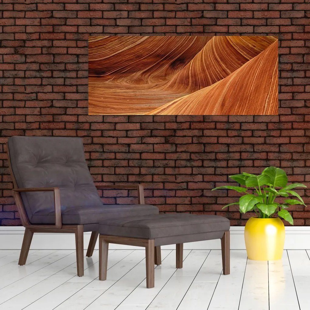Tablou - Nisip roșu (120x50 cm)