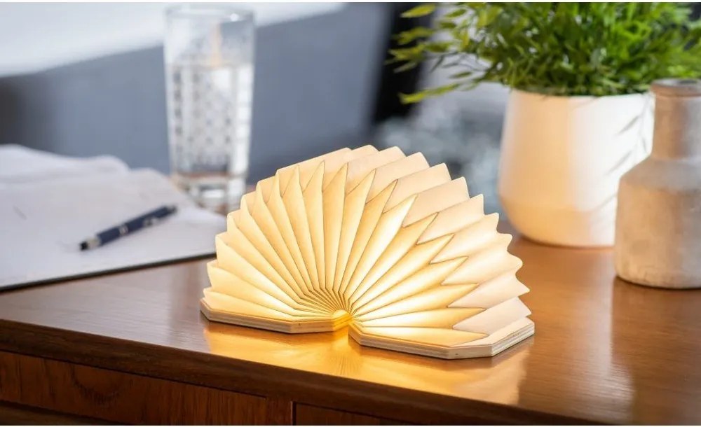 Decorațiune luminoasă în culoare naturală cu USB Accordion – Gingko