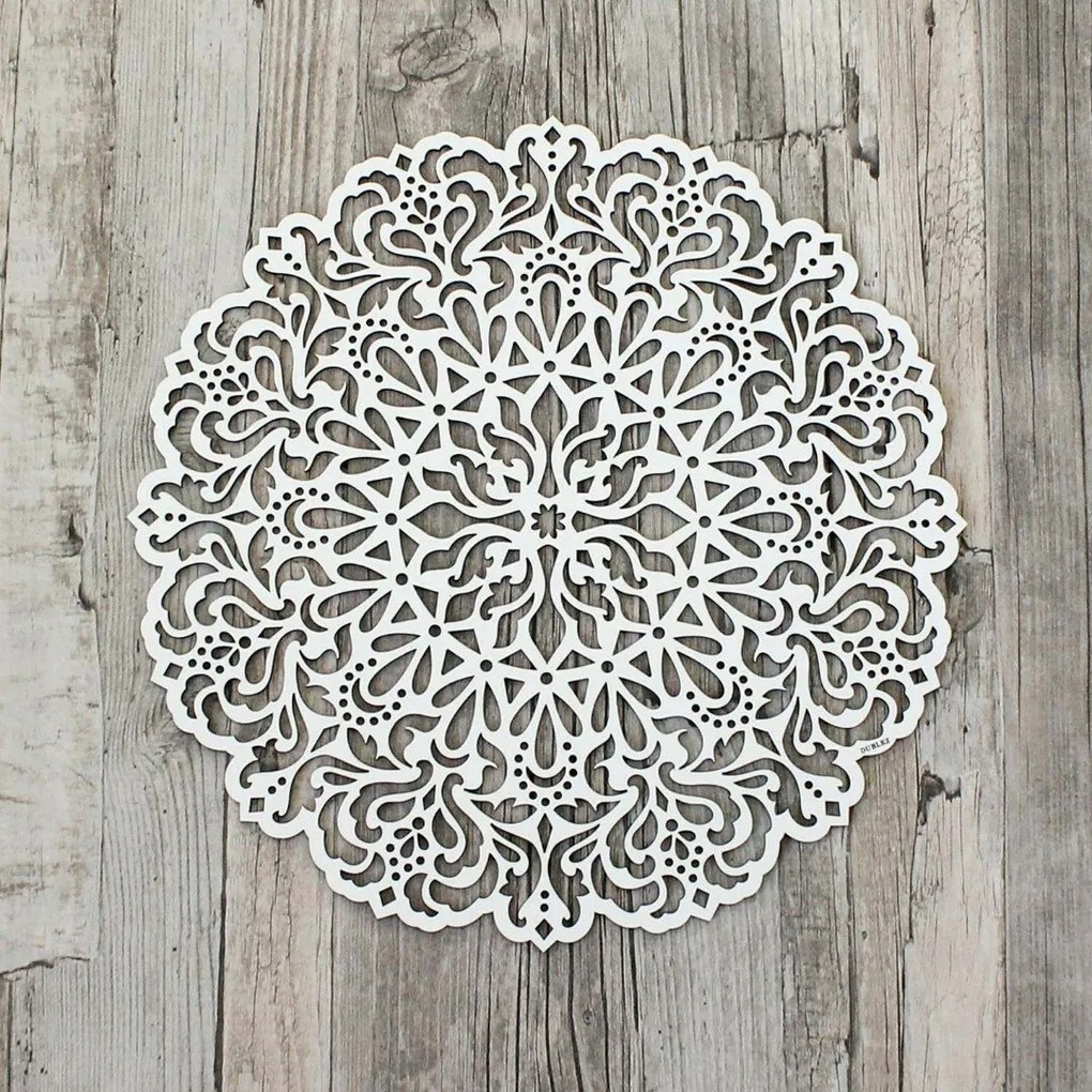 DUBLEZ | Mandala din lemn pentru perete – Pasiune