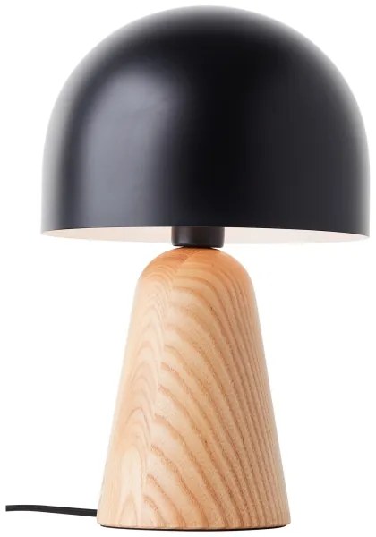 Lampă de masă Brilliant NALAM 1xE14/40W/230V negru/ash