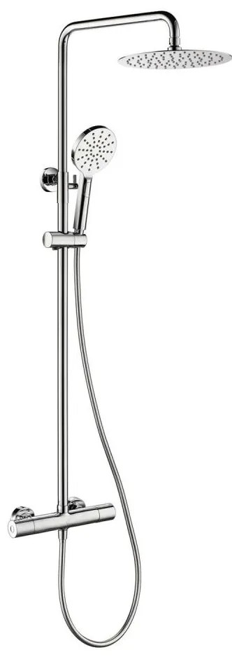 Set de duș cu baterie termostatică BATH DELUXE 31-120-05-60-00 DRAGOR crom