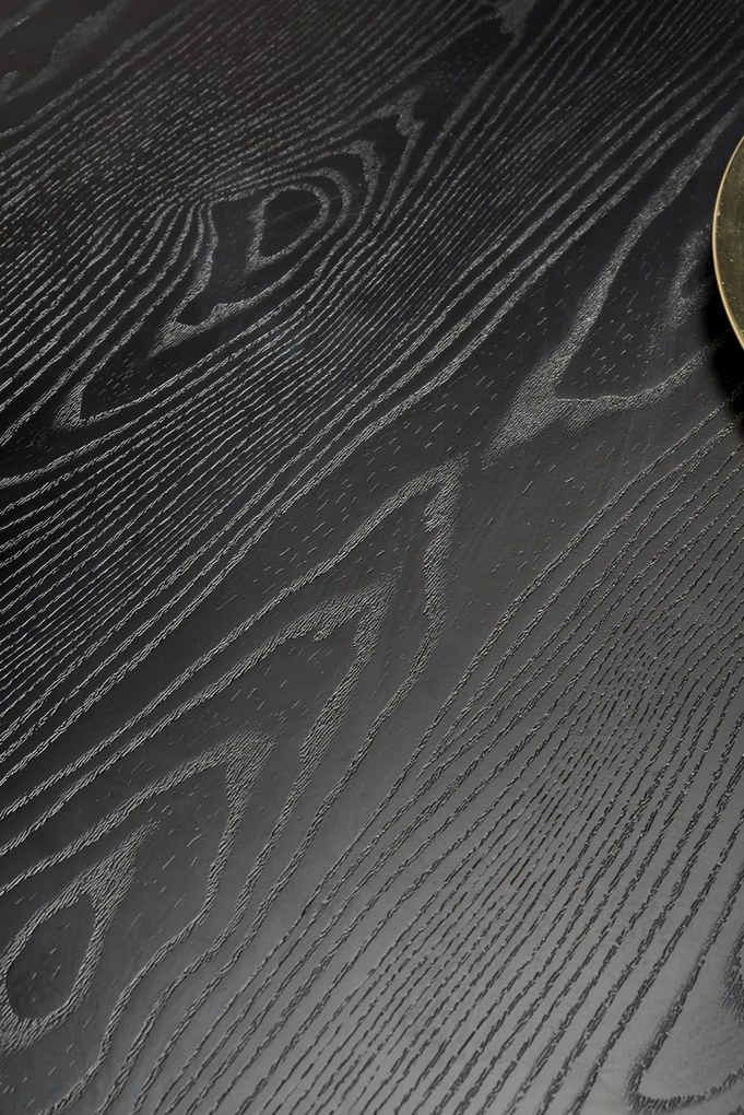 Masa Embos neagra - d120xh75 cm