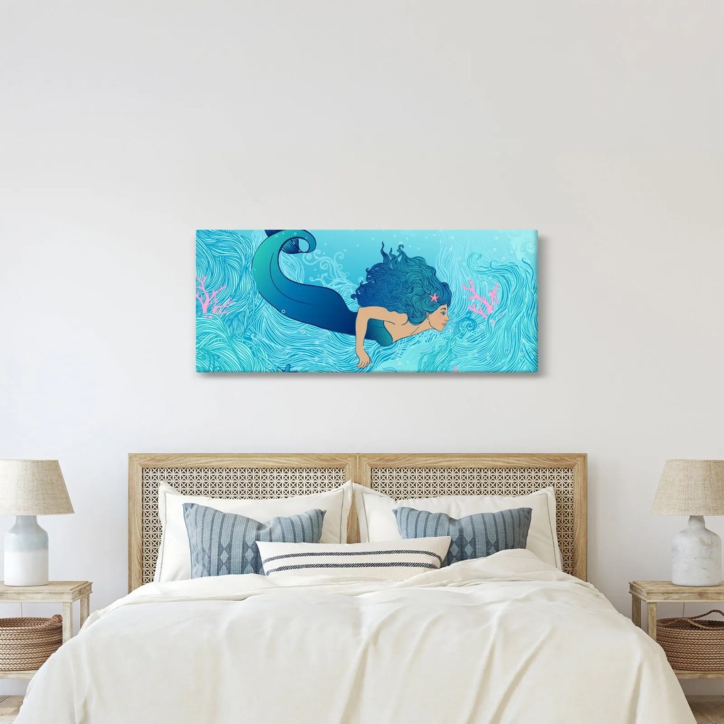 Tablou - Sirena (120x50 cm)