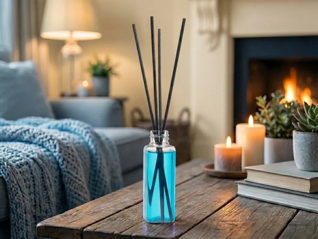 Difuzor de aroma cu betisoare ZEN BLUE 50 ml