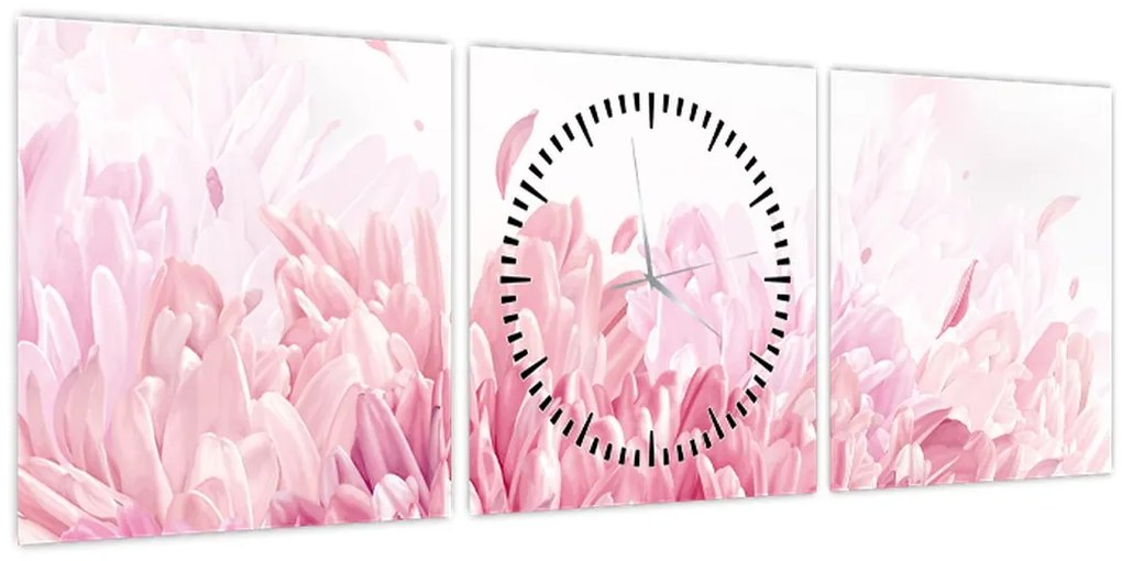 Tablou - Înflorit (cu ceas) (90x30 cm)