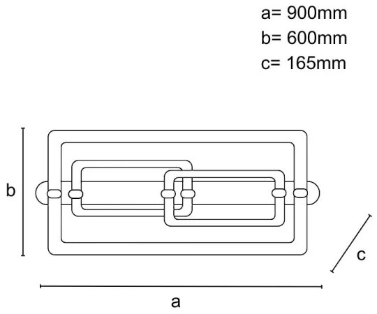Plafonieră LED dimabilă, 280W, 230V, 3000–6500K, cu telecomandă