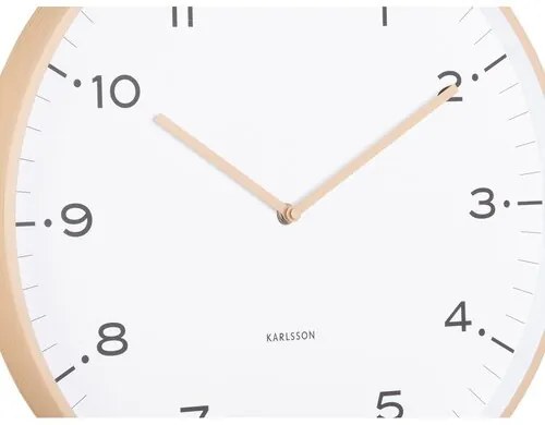 Karlsson 6011SB ceas de perete design bej,diametru 40 cm