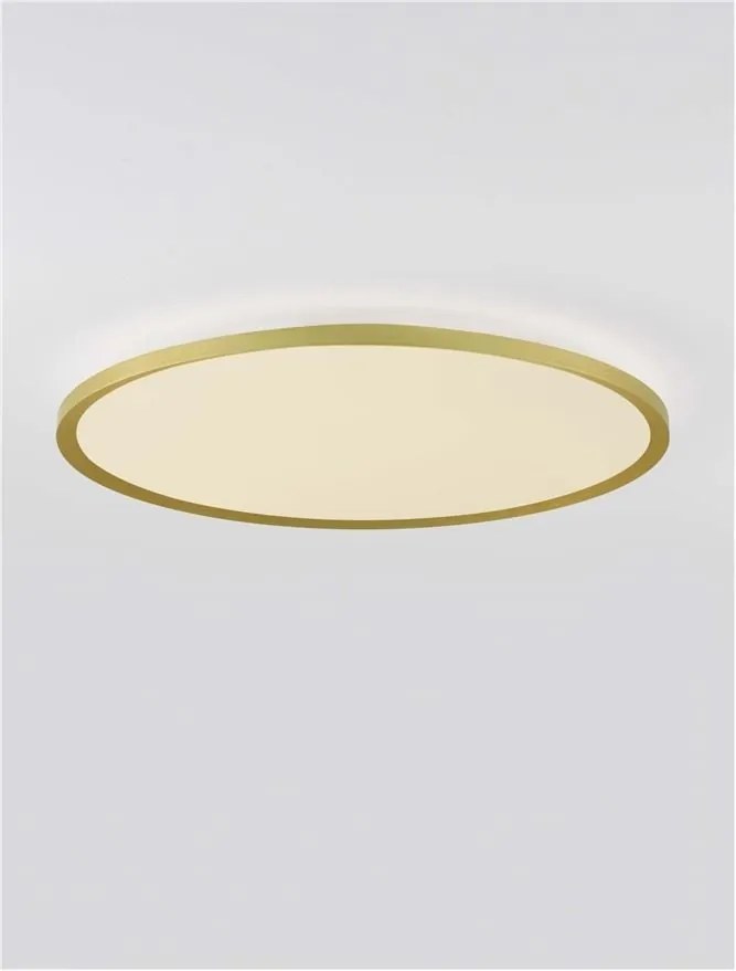 Plafoniera LED design slim ALMIRA negru D-60cm