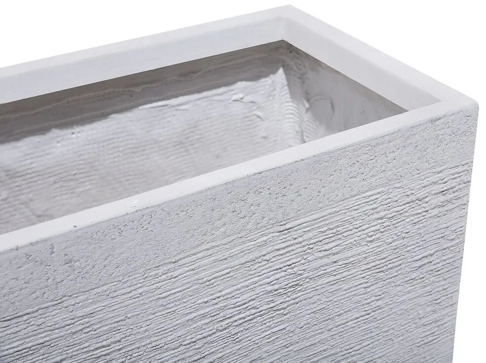 Ghiveci MIMA 37x80x38 cm (MGO) (alb). 1018883