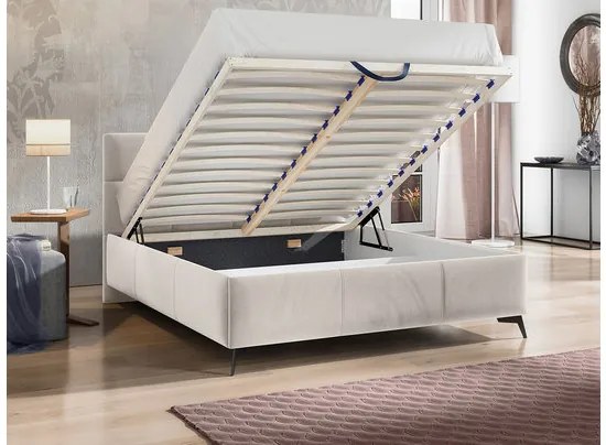Pat tapițat cu container Waverly (160x200) (Fresh 32). Promo -17%. 1060623