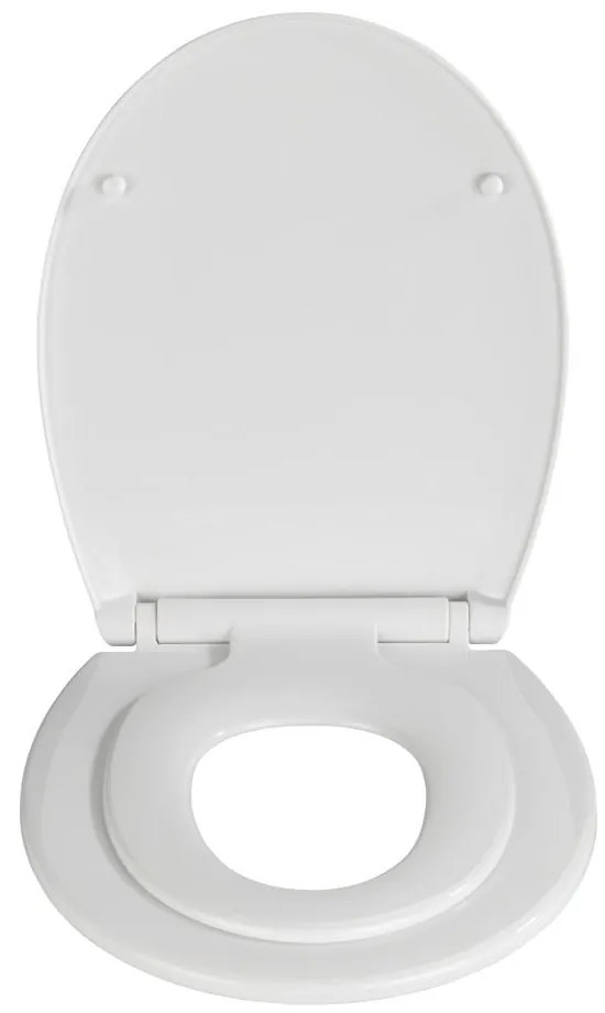 Capac WC 2 în 1 Wenko Syros, 44, x 37,5 cm