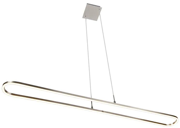 Lampă suspendată modernă din oțel, cu LED în 3 trepte, reglabilă - Charlie