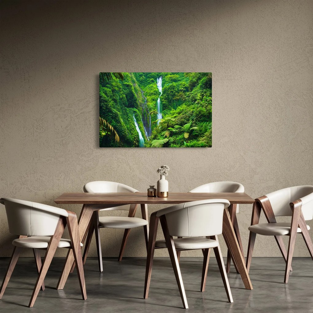Tablou - Cascada Madakaripura, Java de Est, Indonezia (90x60 cm)