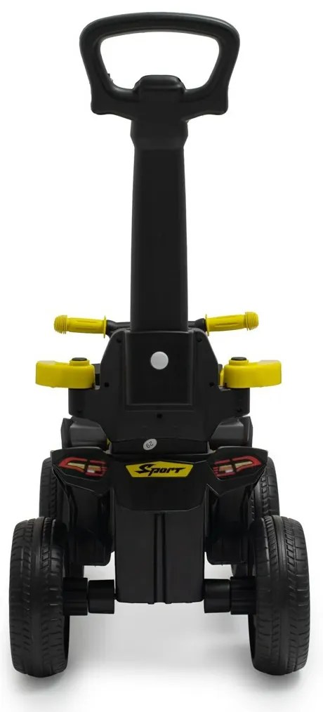 Baby Mix Mega Prime EVA balansoar pentru copii cubară de ghidare, galben