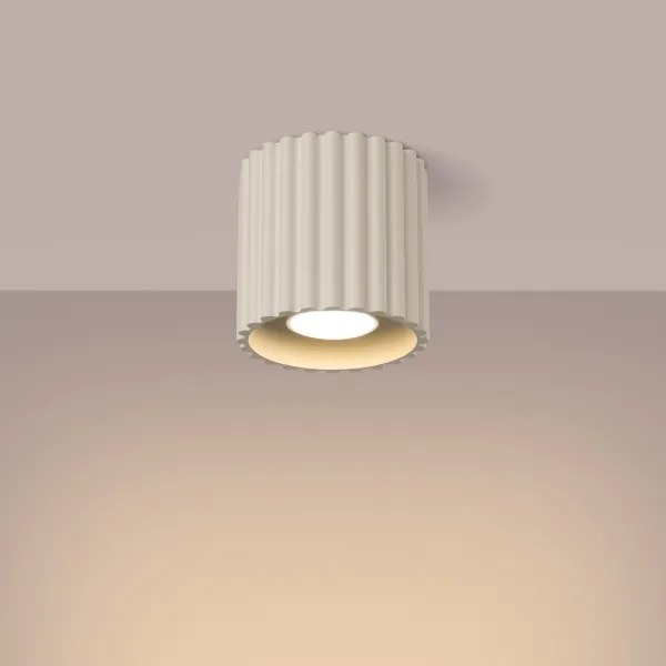 Sollux SL.1789 - Spot AURA, 1xGU10/10W/230V, 10 cm, crem