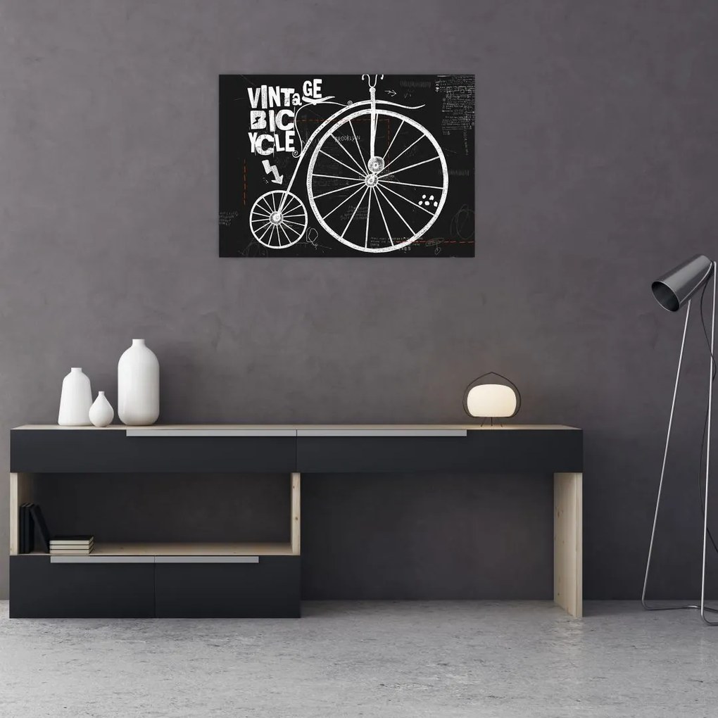 Tablou - Velociped (70x50 cm)