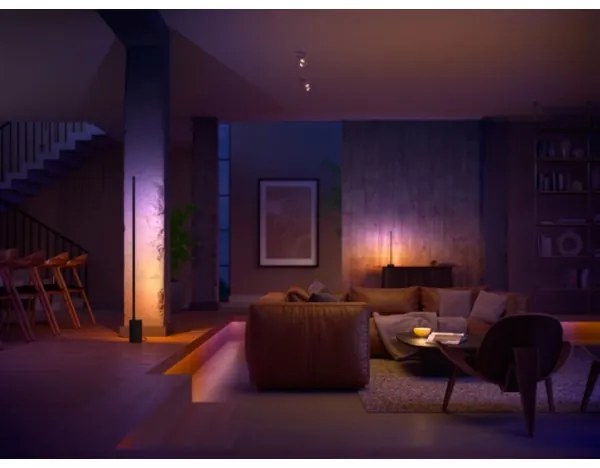 Philips Hue LED RGB lampă de birou dimabilă 12W 230V 2000-6500K negru