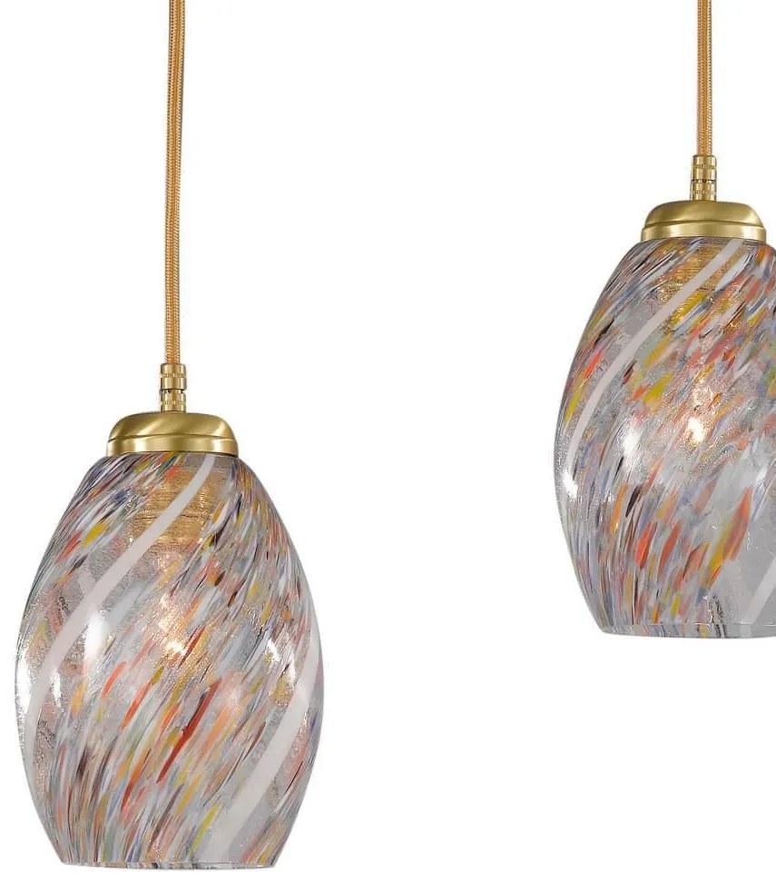 Lustra moderna cu 5 pendule design italian 10034 multicolor